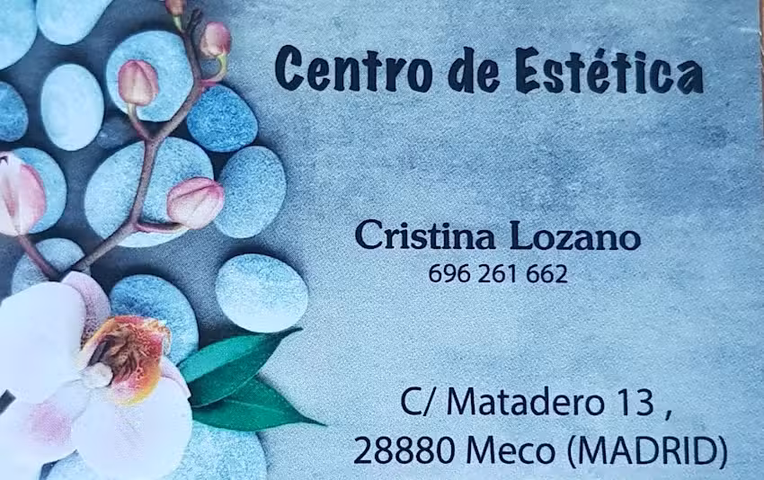 Centro de Est&eacute;tica Cristina Lozano