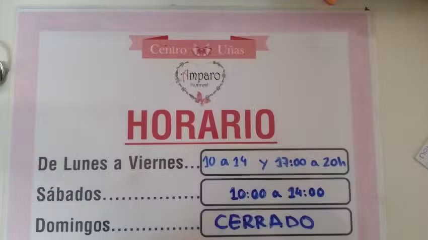 Centro De U&ntilde;as Amparo Monreal