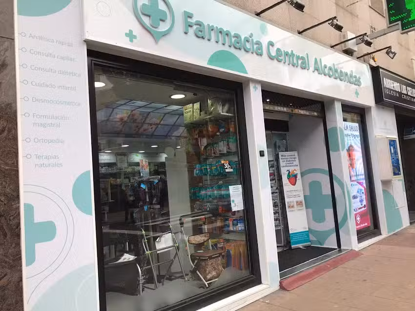 Farmacia Central Alcobendas. Farmacia 12 horas Alcobendas. Medicina natural. Formulaci&oacute;n Magistral. SPD gratuito