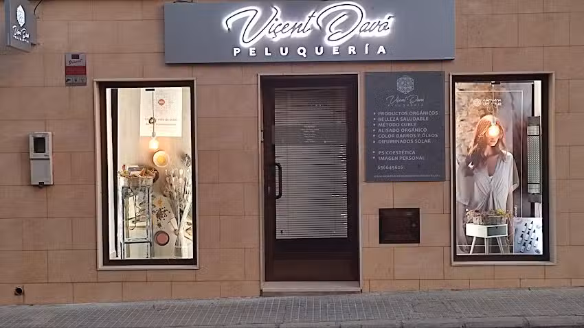 Peluquer&iacute;a Org&aacute;nica | Vicent Dav&oacute; | Psicoest&eacute;tica | Secretosdelagua