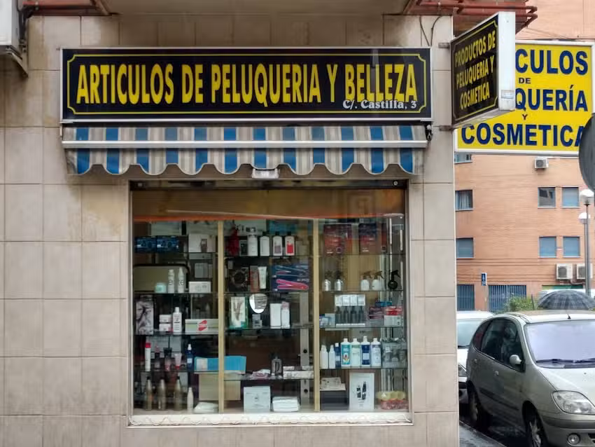 Productos de peluquer&iacute;a y est&eacute;tica en Tetu&aacute;n