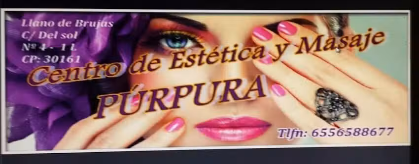 P&uacute;rpura Sal&oacute;n de Belleza y Masaje